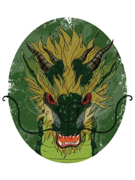Wall Art | Dragon | Mythical Creature | Illustration Print