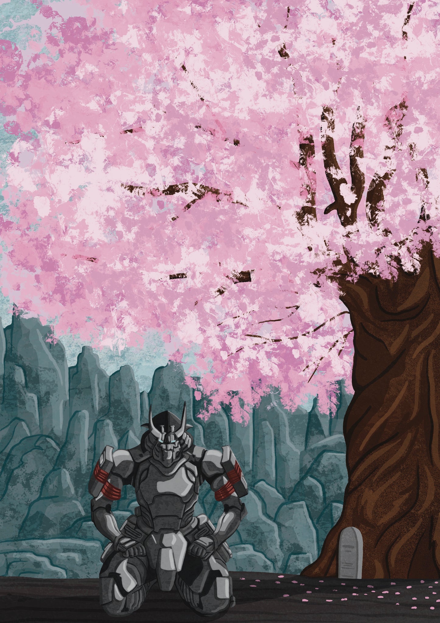 Wall Art | Wezaemon the Tombguard | Anime | Shangri-La Frontiers | Illustration Print