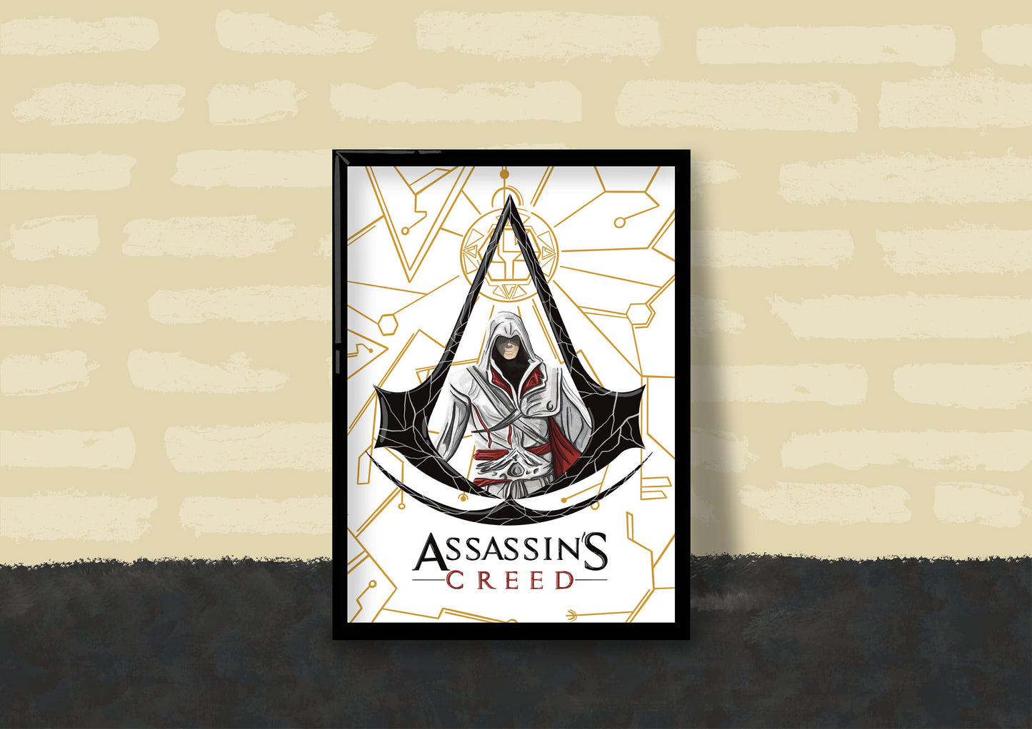 Wall Art | Ezio | Assassins Creed  | Illustration Print
