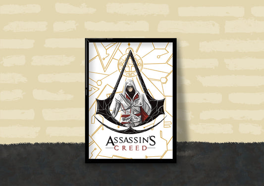 Wall Art | Ezio | Assassins Creed  | Illustration Print