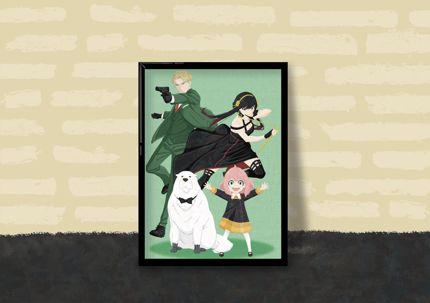 Wall Art | Spy Family | Anime | Illustration Print