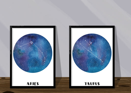 Wall Art | Star sign | Zodiac | Illustration Print