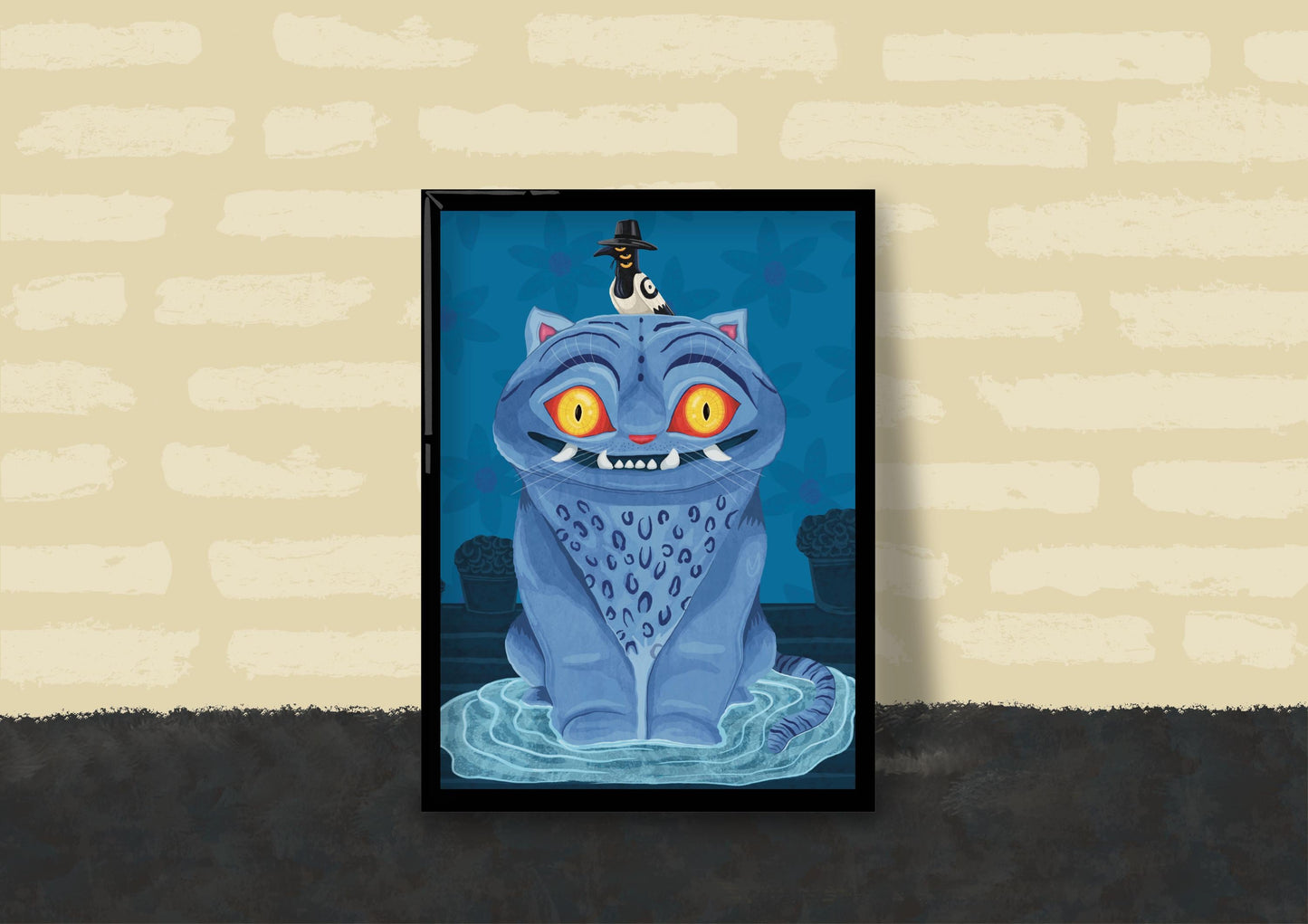 Wall Art | Derpy and Sussie | Kpop demon hunters | Illustration Print