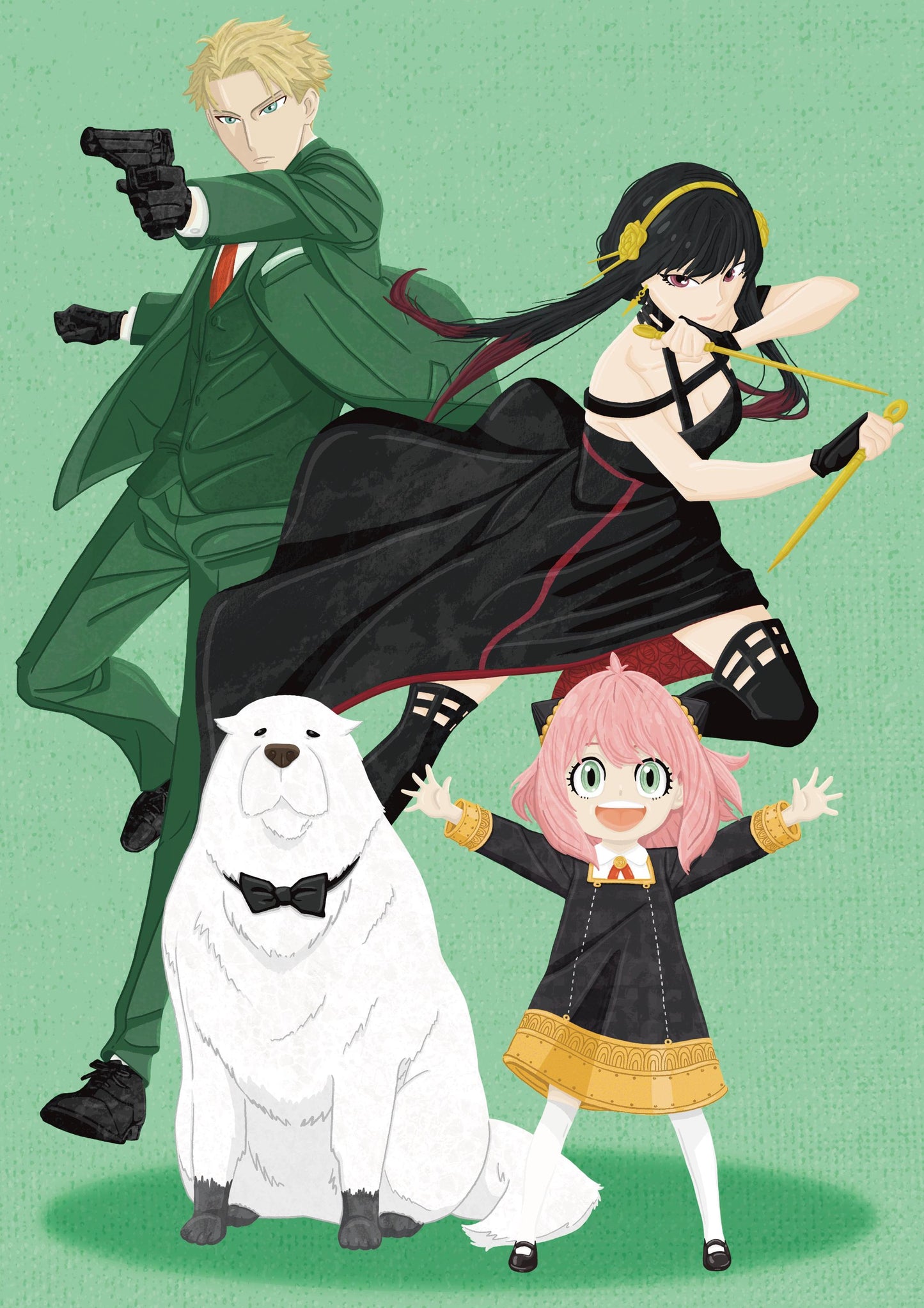 Wall Art | Spy Family | Anime | Illustration Print