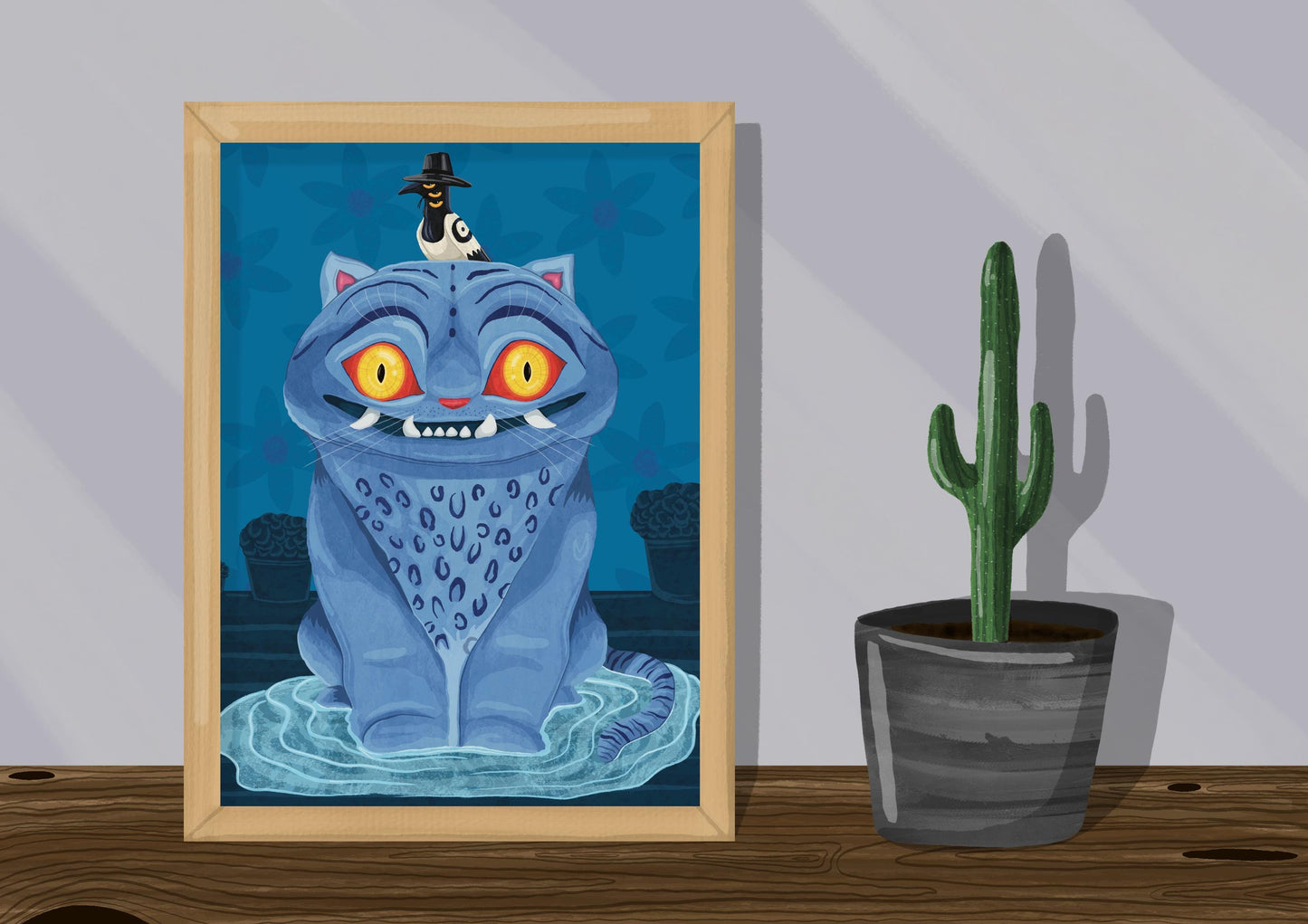 Wall Art | Derpy and Sussie | Kpop demon hunters | Illustration Print