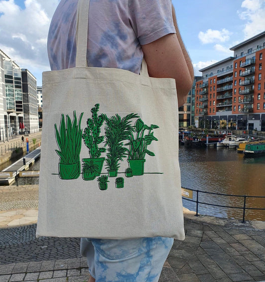 Plant Tote bag | Printed | Minimalist | Nature