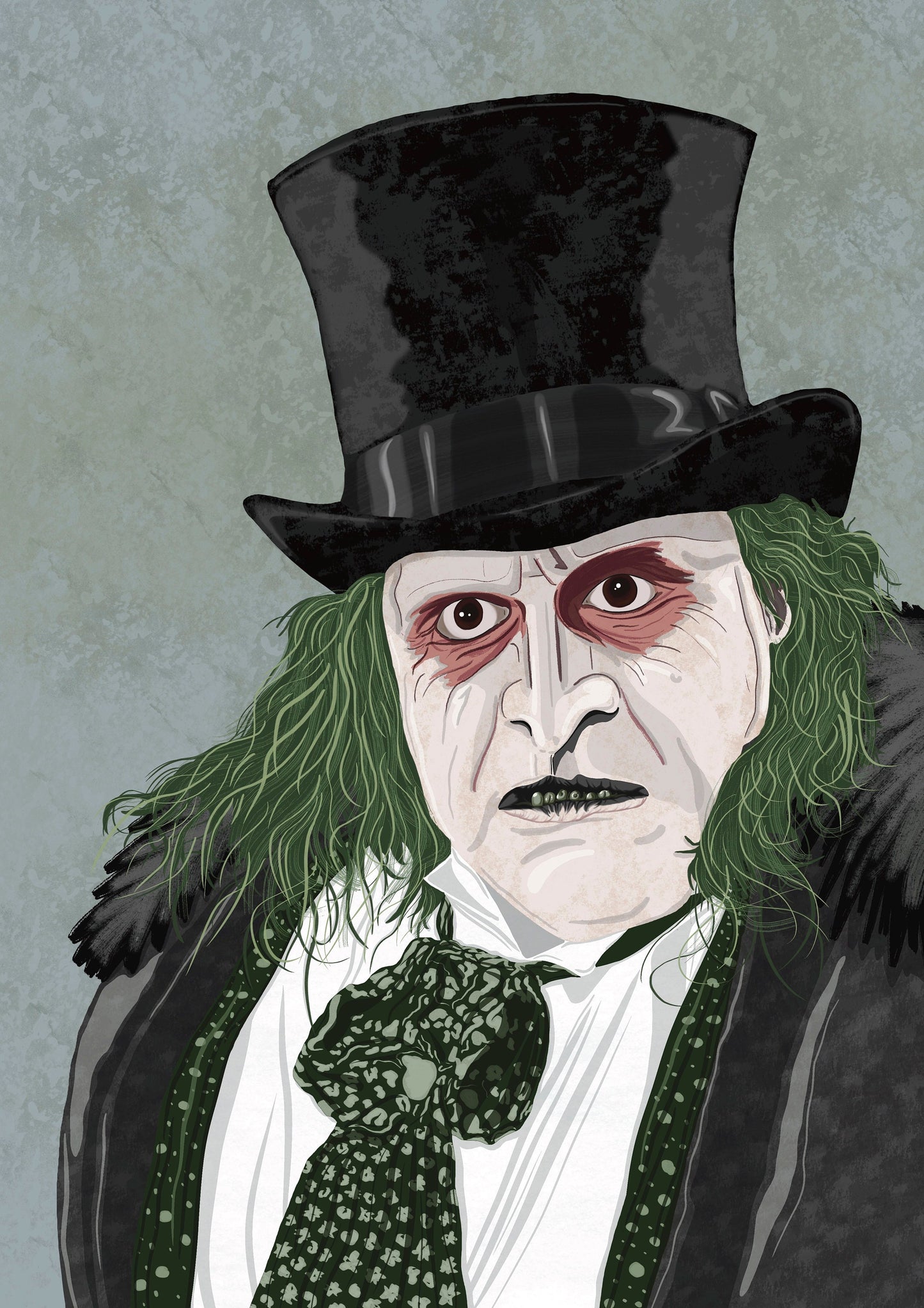 Wall Art | Penguin | Batman | Illustration Print