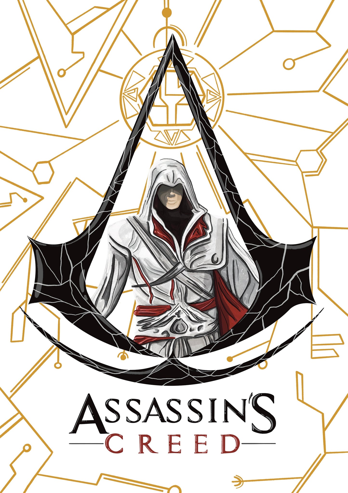 Wall Art | Ezio | Assassins Creed  | Illustration Print