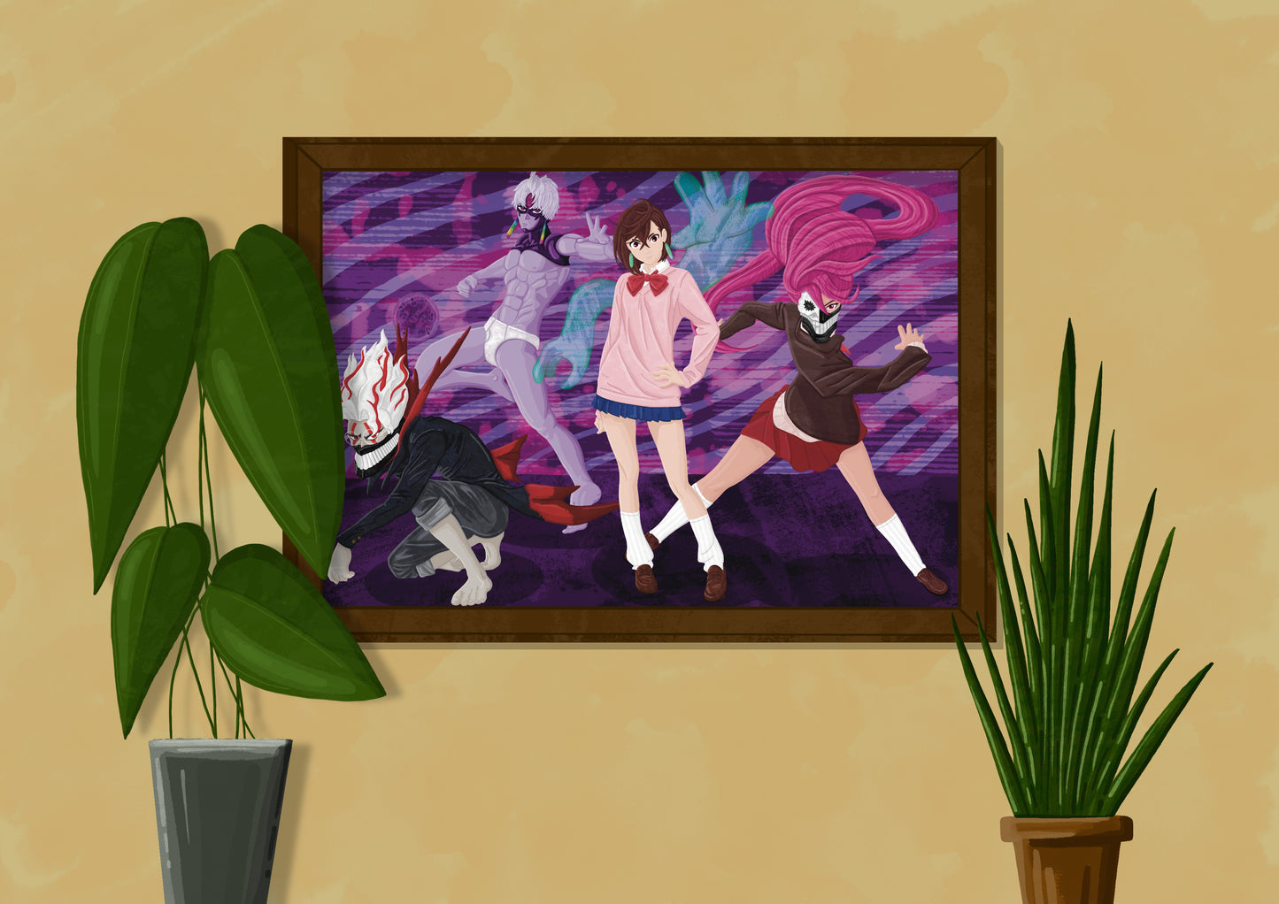 Wall Art | Dan Da Dan | Anime | Illustration Print