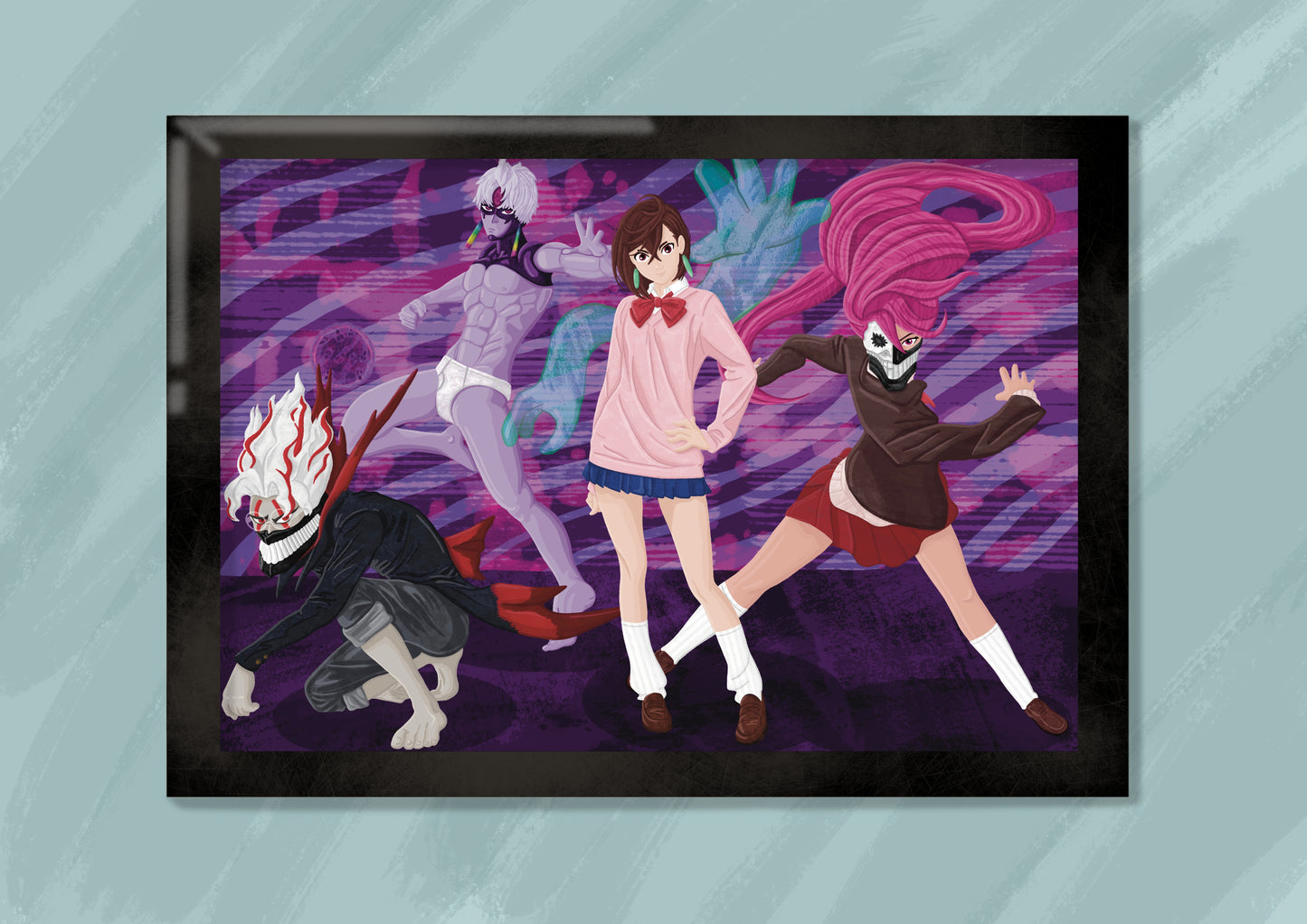 Wall Art | Dan Da Dan | Anime | Illustration Print