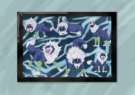 Wall Art | Ranga | Anime | Illustration Print