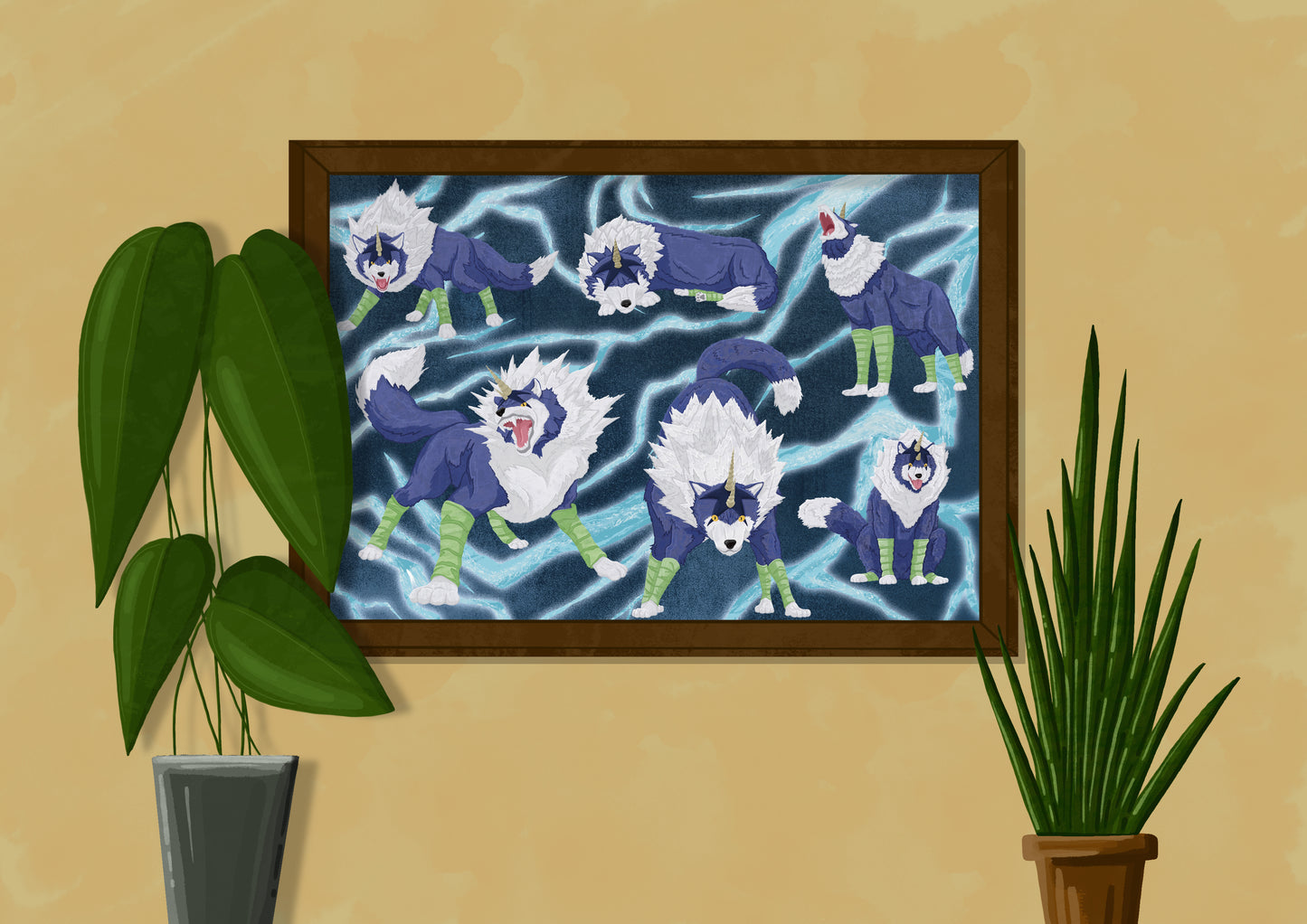 Wall Art | Ranga | Anime | Illustration Print