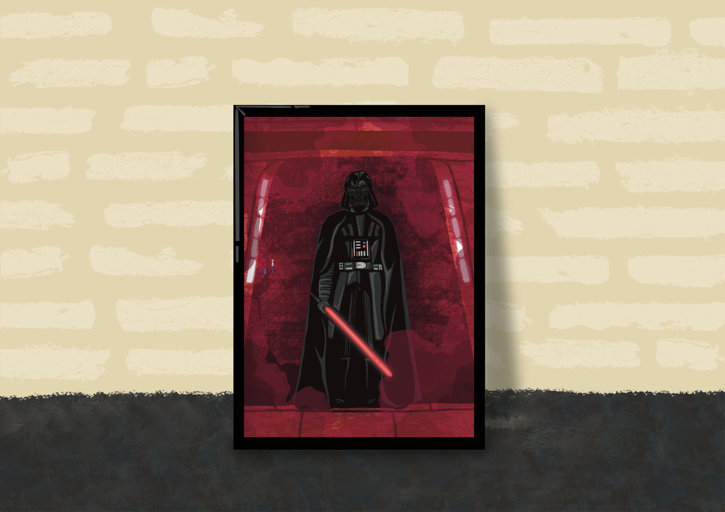 Wall Art | Darth Vader | Star Wars | Illustration Print