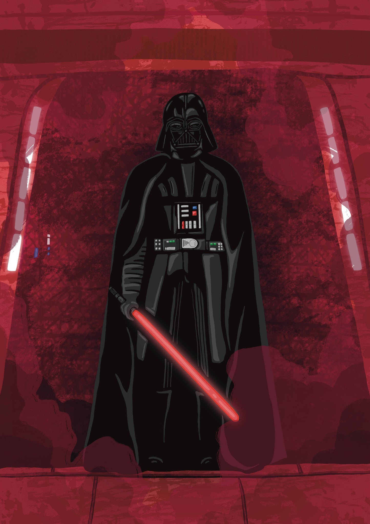 Wall Art | Darth Vader | Star Wars | Illustration Print