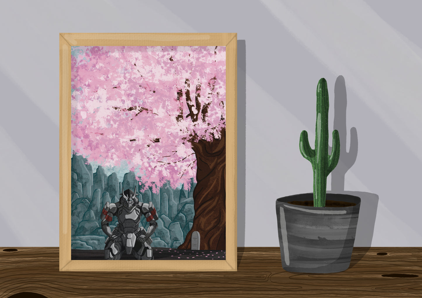 Wall Art | Wezaemon the Tombguard | Anime | Shangri-La Frontiers | Illustration Print