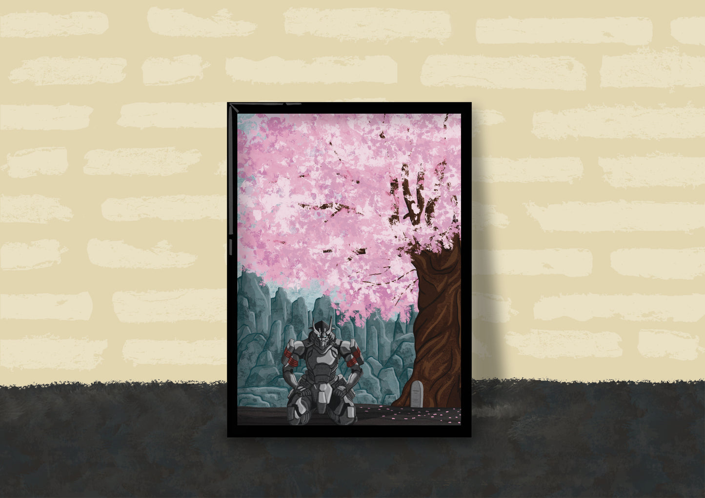 Wall Art | Wezaemon the Tombguard | Anime | Shangri-La Frontiers | Illustration Print