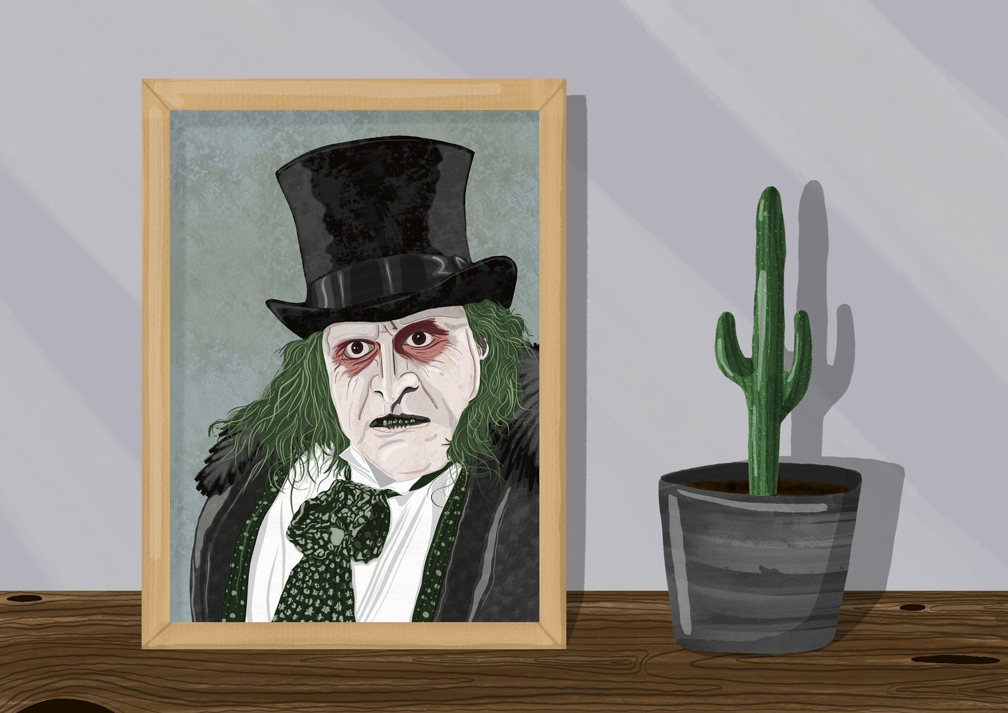 Wall Art | Penguin | Batman | Illustration Print