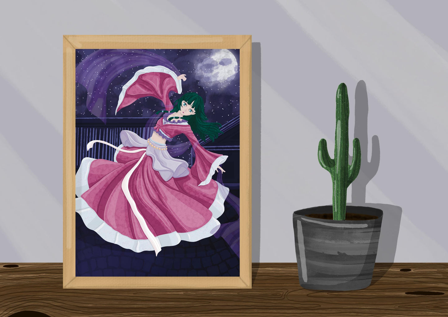 Wall Art | MaoMao Dance | Anime | Apothecary Diaries | Illustration Print
