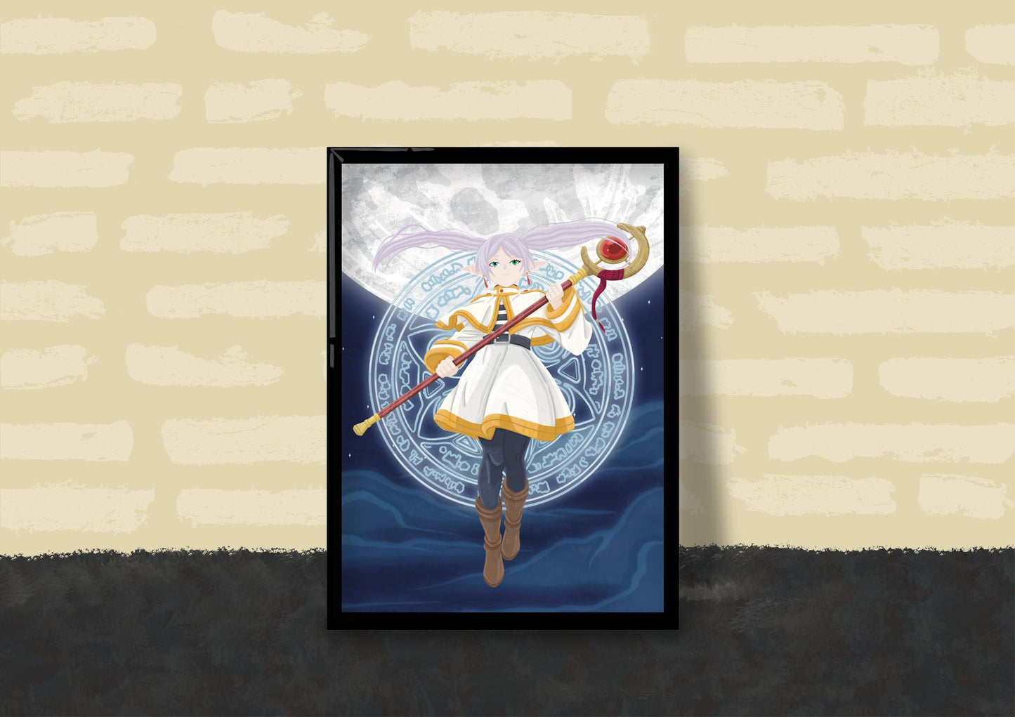 Wall Art | Frieren | Anime | Illustration Print