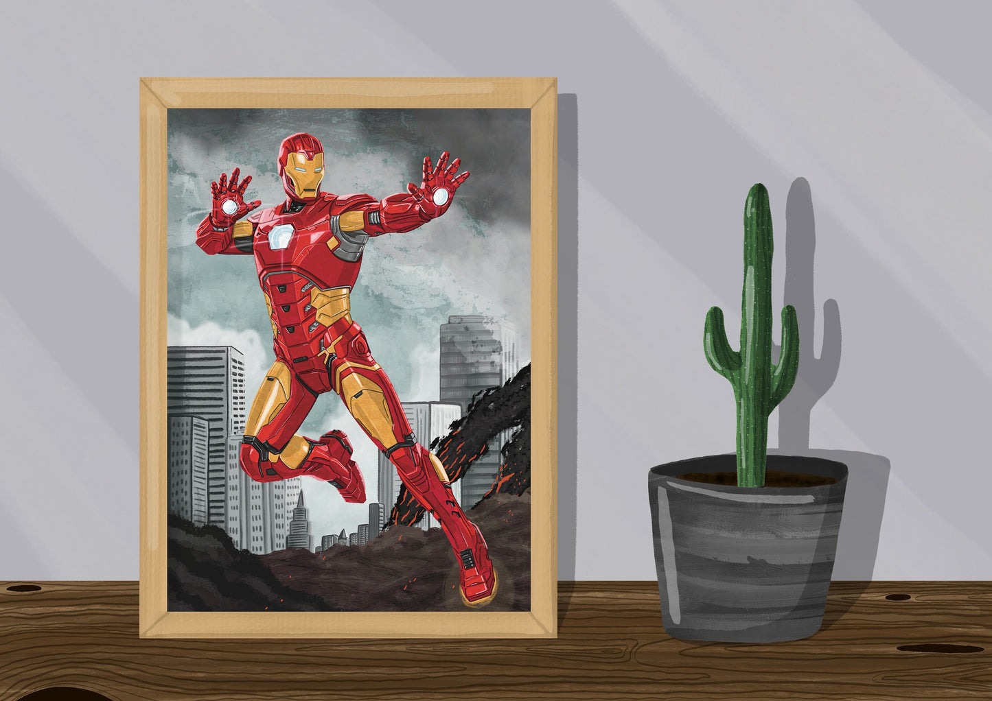 Wall Art | Iron Man | Marvel | Illustration Print