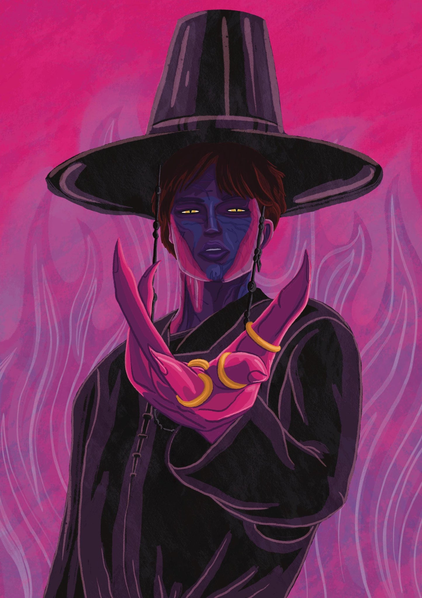 Wall Art | Jinu | Your Idol | Kpop demon hunters | Illustration Print