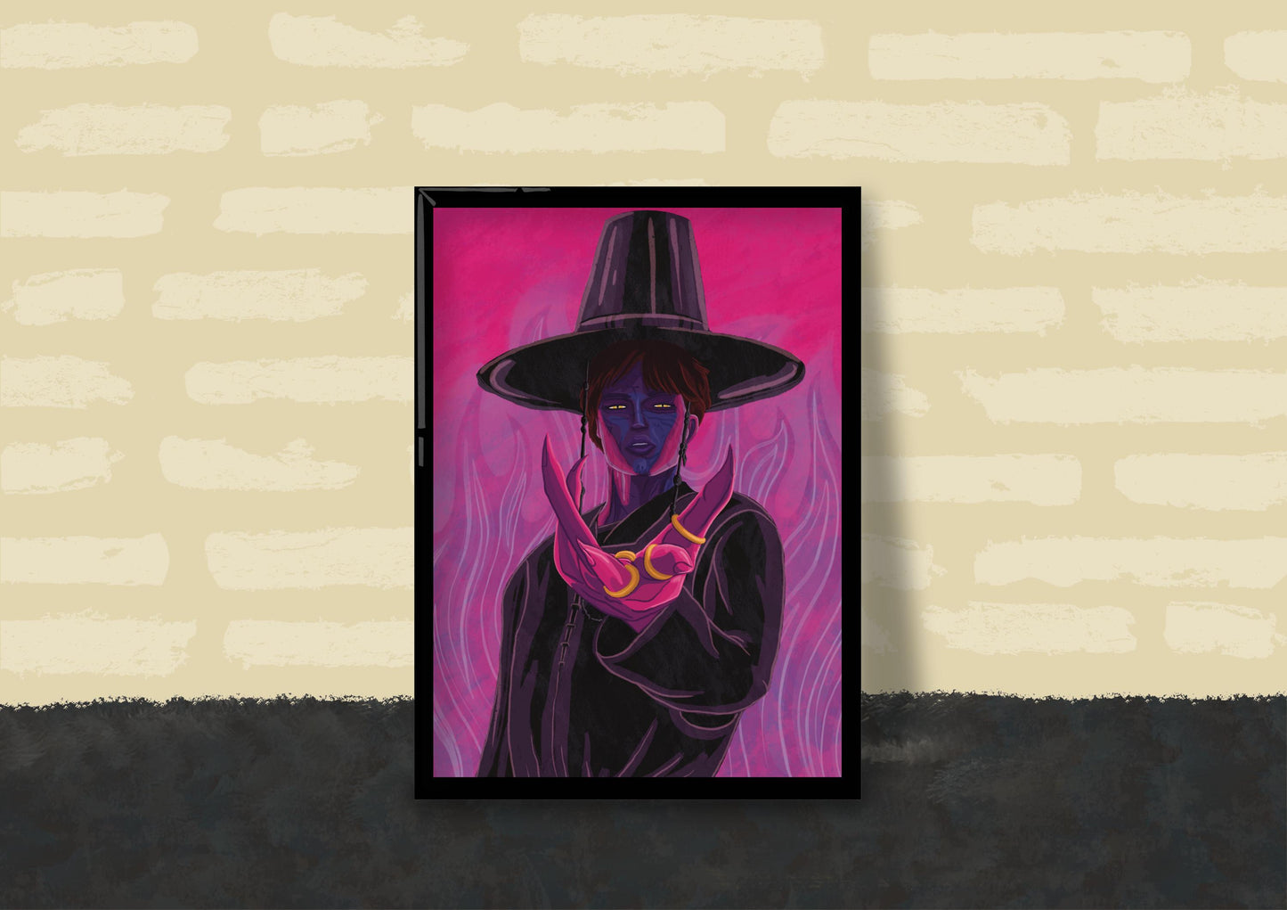 Wall Art | Jinu | Your Idol | Kpop demon hunters | Illustration Print