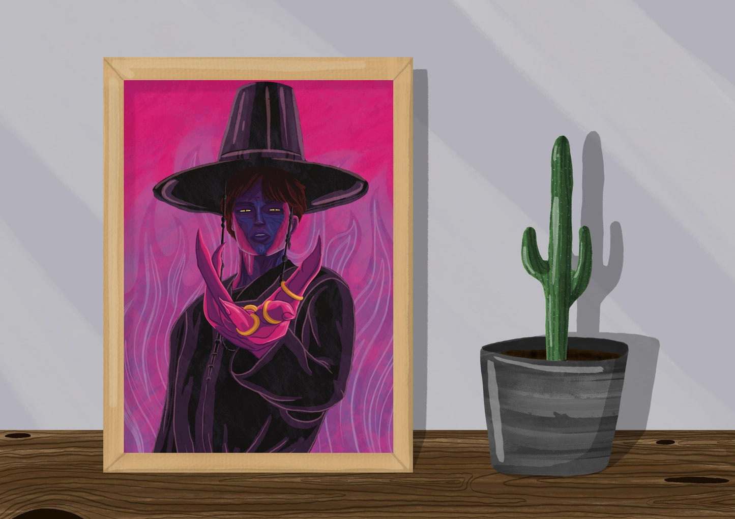 Wall Art | Jinu | Your Idol | Kpop demon hunters | Illustration Print